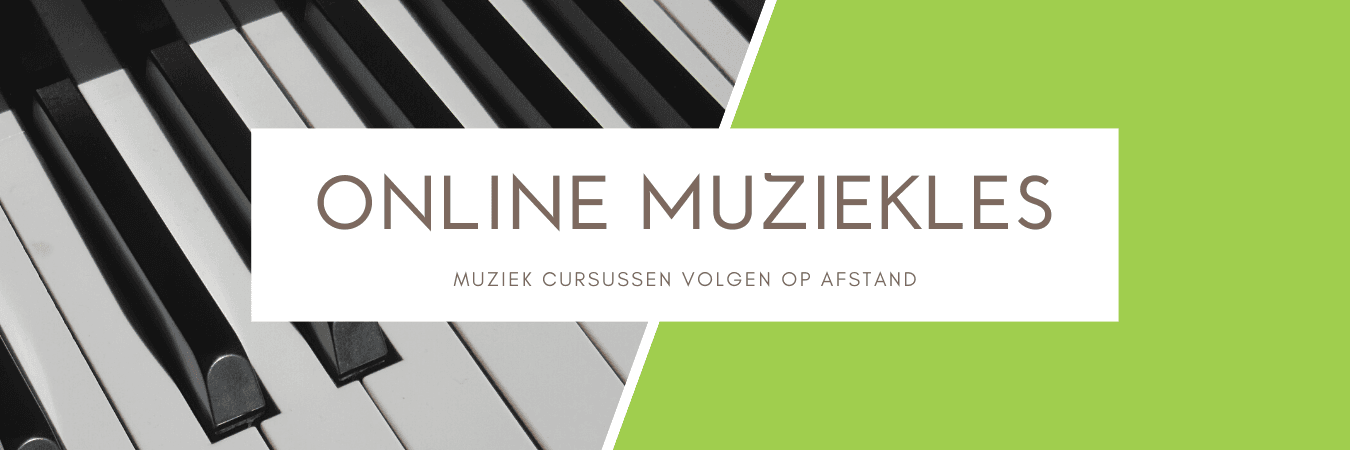 Muziekles online volgen: cursussen op afstand in eigen tempo